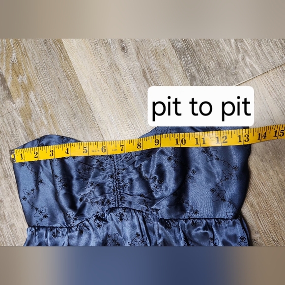 Y2k Vintage Betsey Johnson 100% silk babydoll Dress Size 2 (A) - Picture 8 of 9